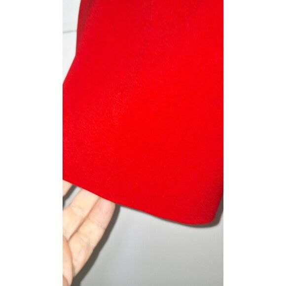 A Champagne Women's Two Piece Dress Red Vintage Embellished Grandma Core 24W - Picture 9 of 11